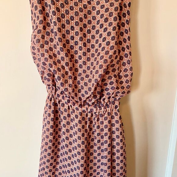JCrew Silk Flower Print Dress size 0 - Picture 2 of 5